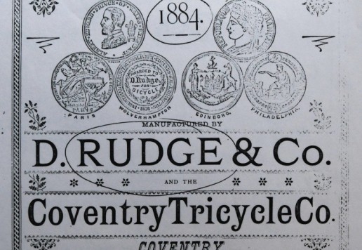 D.Rudge No 2., 50“  cca 1886/7