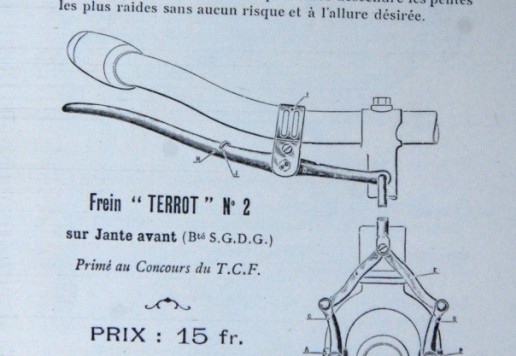 Lévocyclette TERROT 1909