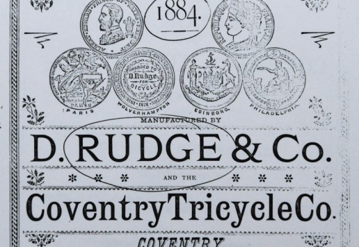 D.Rudge - 50“  cca 1885/6