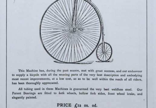 D.Rudge - 50“  cca 1885/6