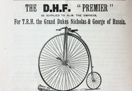 D.H.F. Premier 54", Anglie - 1884 