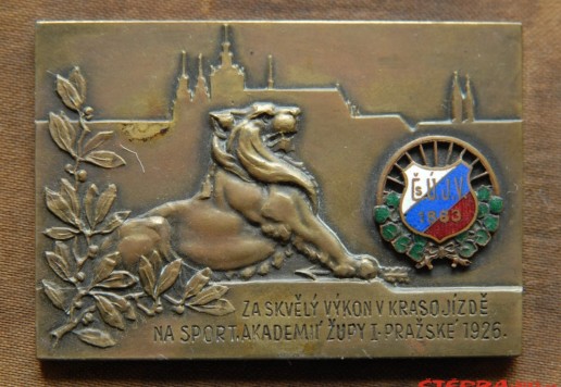 Memorial picture with plaque