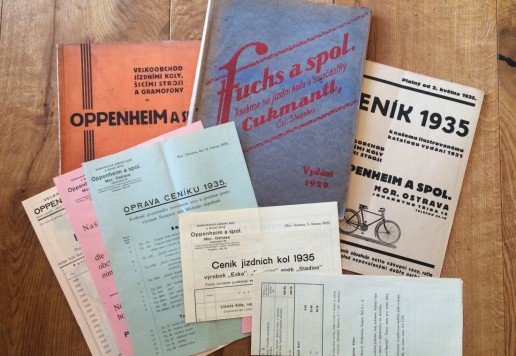 4 x catalogues - Oppenheim 3x, Fuchs 1x