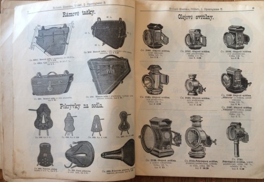 Siercke Robert katalog česky 1907/8