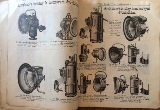 Siercke Robert katalog česky 1907/8