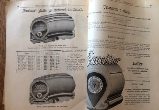 Siercke Robert katalog česky 1907/8