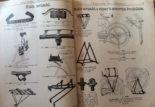 Siercke Robert katalog česky 1907/8