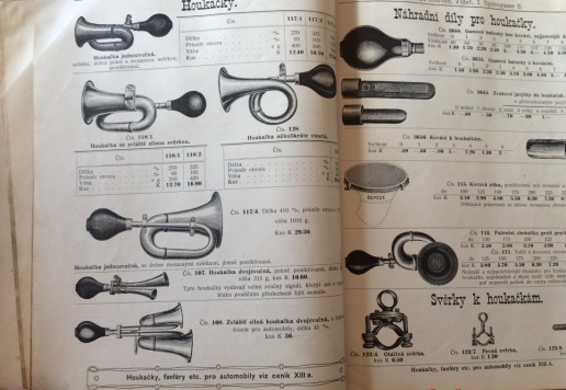 Siercke Robert katalog česky 1907/8
