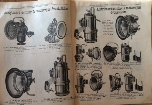 Siercke Robert katalog česky 1907/8