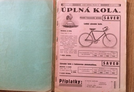 4 x catalogue - Křížek Josef 