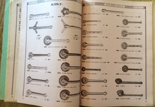 4 x catalogue - Křížek Josef 