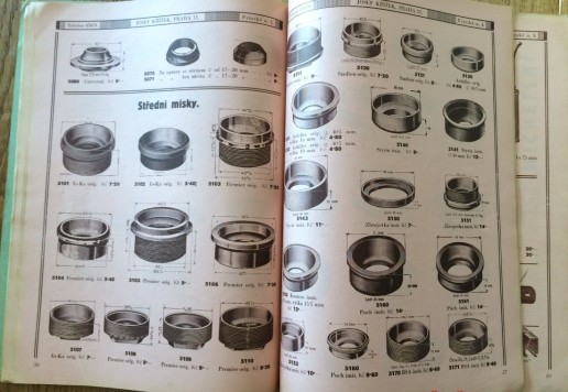 4 x catalogue - Křížek Josef 