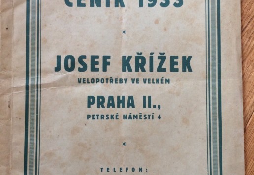 4 x catalogue - Křížek Josef 