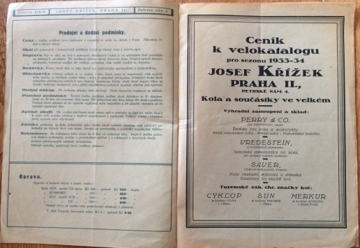 4 x catalogue - Křížek Josef 