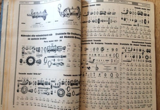 4 x catalogue - Křížek Josef 