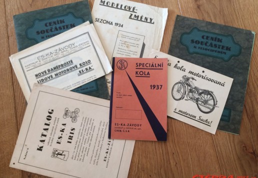 7 x catalogues and pricelistes ESKA