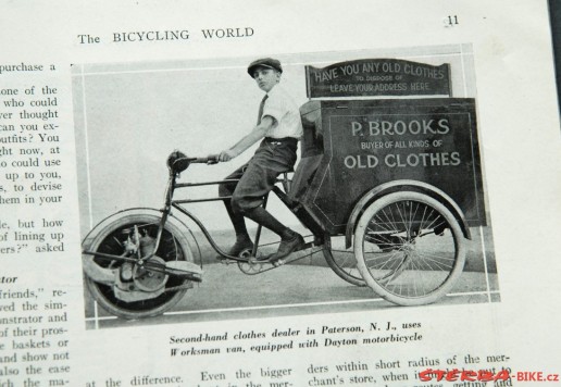 Magazine on bicycles