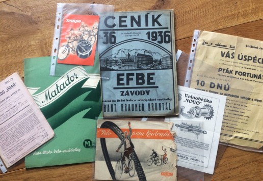 Efbe a další katalogy 1936 - 1940