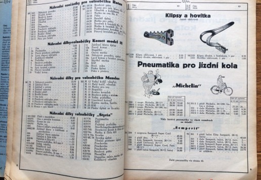 Efbe and next catalogues 1936 - 1940