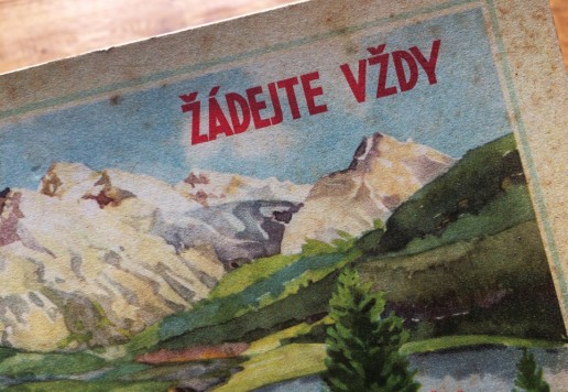 Eska výrobky advertisiment hard paper