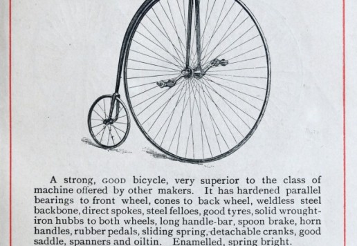 High Wheel Singer & Co., Challenge 40“ - 1887