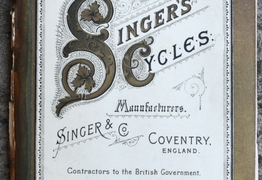Vysoké kolo Singer & Co., Challenge 40“ - 1887