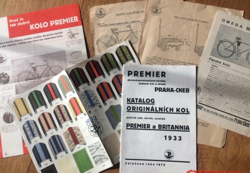 Premier katalog 1933 (6 položek)