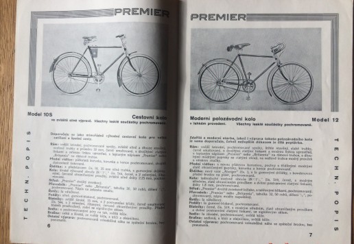 Premier katalog 1933 (6 položek)