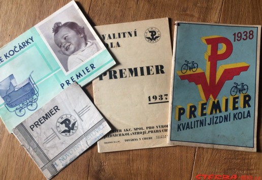 Premier katalog 1937 a 1938 