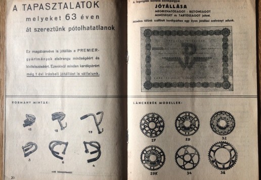 Premier katalog 1938 (4 položky)