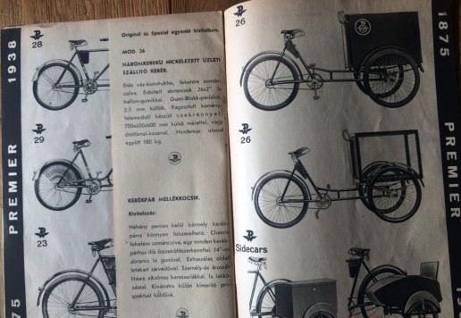 Premier katalog 1938 (4 položky)
