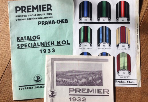 Premier katalog 1932 a 1933