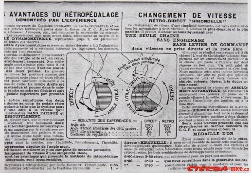 Terrot lady, retro directe - Francie do roku 1910