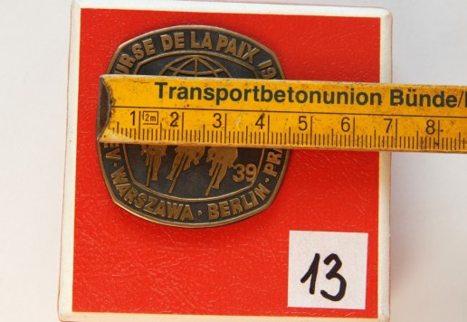 Memory plaques "Cours de la Paix"