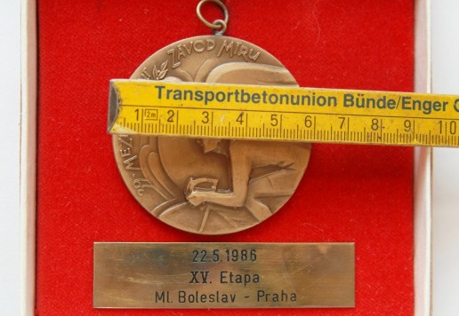 Memory plaques "Cours de la Paix"
