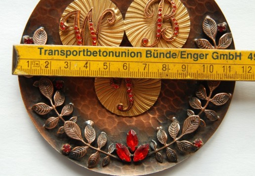 Memory plaque "Cours de la Paix"
