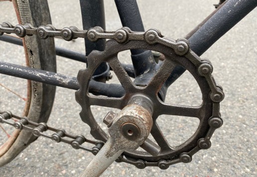 Pneu safety typ "HUMBER" - cca 1892/93