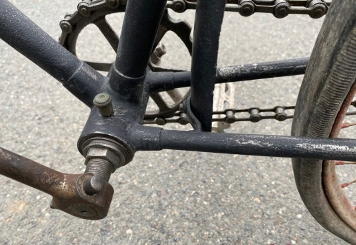 Pneu safety typ "HUMBER" - cca 1892/93