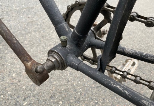 Pneu safety typ "HUMBER" - cca 1892/93