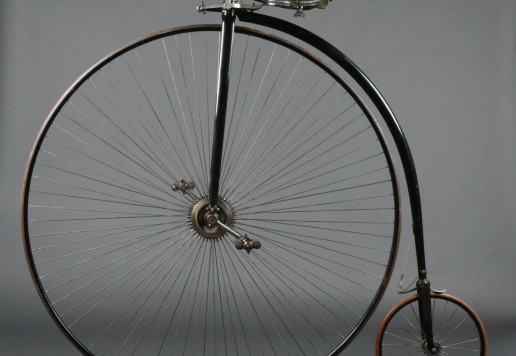 Vysoké kolo s odruženým sedlem - BRUXELLES – 52“ c.1880