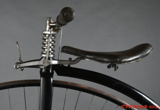 High wheel with suspension seadle - BRUXELLES 52"c.1880