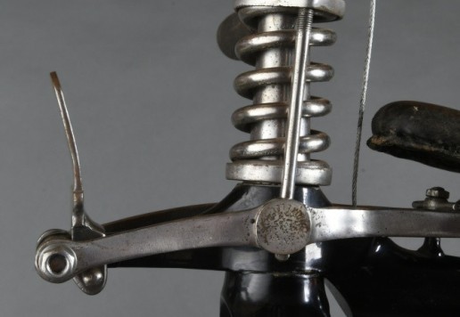 High wheel with suspension seadle - BRUXELLES 52"c.1880