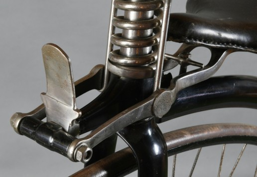 High wheel with suspension seadle - BRUXELLES 52"c.1880