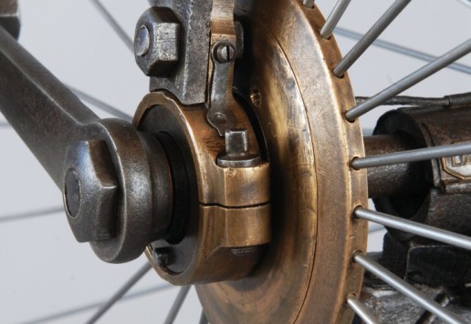 High wheel with suspension seadle MEYER c.1875/80