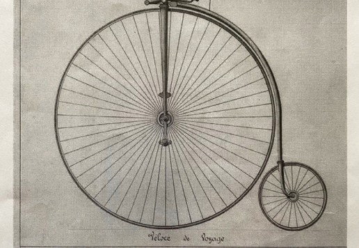 High wheel with suspension seadle MEYER c.1875/80
