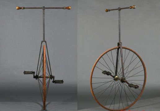 Artistic unicycle for adults - France around 1880