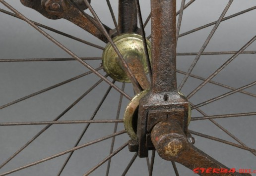 Artistic unicycle for adults - France around 1880