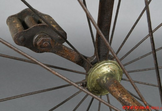 Artistic unicycle for adults - France around 1880