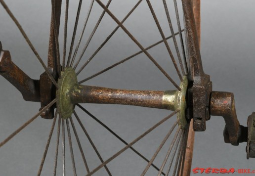 Artistic unicycle for adults - France around 1880