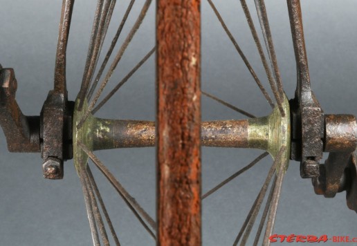 Artistic unicycle for adults - France around 1880